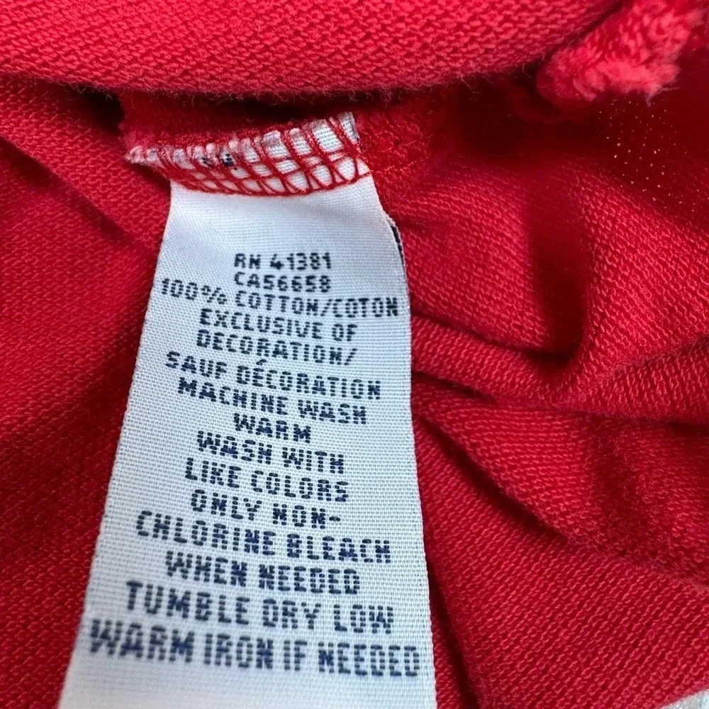 POLO Ralph Lauren MENS Short‎ Sleeve Red Polo Shirt Size Large